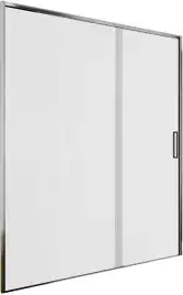 Душевая дверь Aquanet Pleasure Evo 150 см, AE65-N150-CT, профиль Хром, стекло Прозрачное