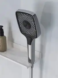 Душевая кабина BelBagno UNO-CAB-A-1-90-C-Cr-Bi-TOP-L , левая, профиль хром