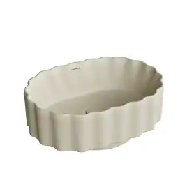 Раковина Kerama Marazzi ARTBASIN Conchiglia накладная 50, песочная матовая, CC.wb.50\SAN