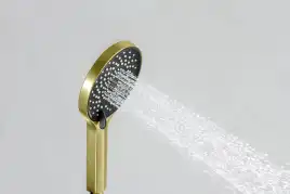 Душевая лейка Aquatek Лугано AQ2201BG, Золото шлифованное