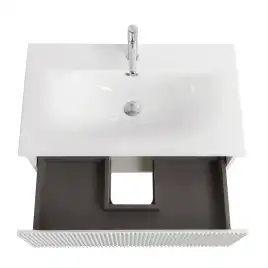 Тумба под раковину BelBagno UNO-800-1C-SO-BO подвесная, Bianco Opaco