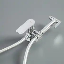 Гигиенический душ со смесителем AVS Basic 811-731-CR, хром