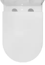 Унитаз-компакт Azario RIANO AZ-1307A напольный, безободковый, со смывом Торнадо, в комплекте с бачком и сиденьем микролифт, Белый глянцевый