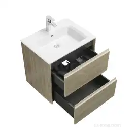Тумбы под раковину Roca Ona 60 A857613511 подвесная, цвет, Вяз темный