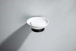 Мыльница для ванной Aquatek Бетта AQ4603MB, Черный матовый