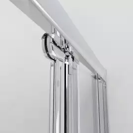 Душевая дверь Vincea Garda 90 VDB-1G900CL, складная, профиль хром, стекло прозрачное
