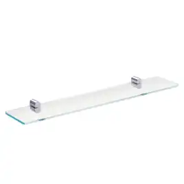 Полка стеклянная 60 см BEMETA ORGANIC Хром 157102241