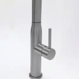 Смеситель для кухни AVS PureRiver 811-171-BN с выдвижным изливом, брашированный никель
