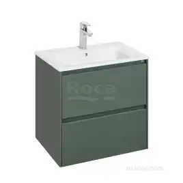 Тумбы под раковину Roca Ona 60 A857613513 подвесная, цвет, Зеленый матовый