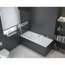 Акриловая ванна Excellent PRYZMAT 190х90 WAEX.PRY19WH прямоугольная, Белая