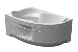 Фронтальная панель Radomir Ирма 169х110 с полотенцедержателем левая