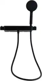 Смеситель для душа Allen Brau Fantasy 5.11002-31, термостатический, цвет Черный матовый