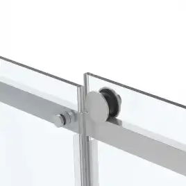 Душевая дверь Vincea Como Soft 140 см, VDS-1CS140CL, профиль Хром, стекло Прозрачное