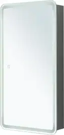 Зеркальный шкаф Aquanet Оптима 40 с LED подсветкой, 357143