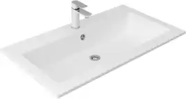 Раковина Aquanet Электра 90 НФ-00008412 прямоугольная, Белая глянцевая