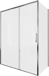 Душевой уголок Aquanet Pleasure Evo 150x100 AE65-150x100-CT профиль хром, прозрачное стекло