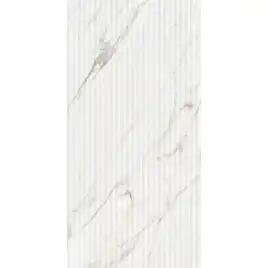 Керамогранит AVS by Italian Design Calacatta Arte Verticale 60x120 Moon Light Stone, белый