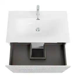 Тумба под раковину BelBagno UNO-900-2C-SO-BO подвесная, Bianco Opaco