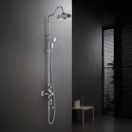 Душевая система Aquatek КЛАССИК AQ2543CR с термостатом, Хром