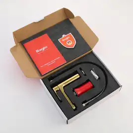 Смеситель для раковины Raglo R50.10.23, Золото матовое