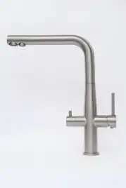 Смеситель для кухни AVS PureRiver 811-160-BN, Г-образный излив, брашированный никель