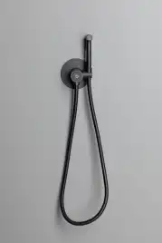 Смеситель с гигиеническим душем Allen Brau Liberty 5.33005-31 (с внутренней частью) черный матовый