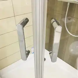 Душевой уголок AVS Раунд 80x80 профиль хром, стекло прозрачное, 803-0022-195-8080-CR-T