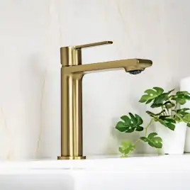 Смесители для раковины AVS Elegant 811-400-BG, брашированное золото