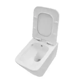 Подвесной унитаз Azario Dezi White BD AZ-W05-SWBD безободковый, с функцией биде, с сиденьем микролифт