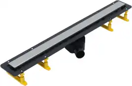 Душевой лоток Allen Brau Infinity 9.50006.SS 850 мм с решеткой под плитку, Хром матовый