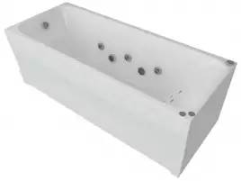 Акриловая ванна Aquatek Альфа 150х70 ALF150-0000043, Белая