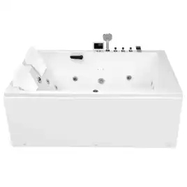 Акриловая ванна Gemy G9061 K R 181х121 с гидромассажем, правая