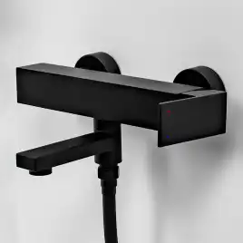 Смесители для ванны AVS Cube 811-211-MB, черный матовый
