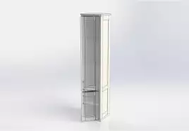 Пенал Aquanet Бостон 36 L белый матовый 209680