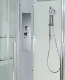 Душевая кабина AvaCan K2090N 90x90 см, низкий поддон, без крыши