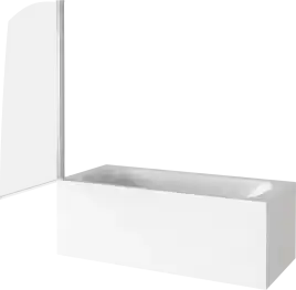 Шторка для ванны Good Door SCREEN R-80-C-CH 80 см, ПД00088, профиль Хром, стекло Прозрачное