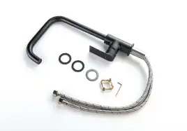 Смеситель для кухни Aquatek Лира AQ1480MB, Черный матовый