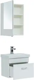 Тумба под раковину Aquanet Нота 50 (Moduo Slim) белый 246955