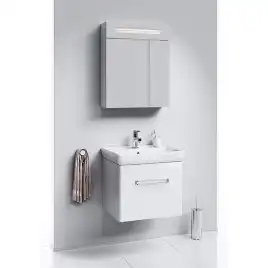 Зеркальный шкаф Aqwella Neo 60 см, Neo.04.06, цвет Белый