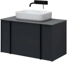 Тумба под раковину Allen Brau Reality 90 1.32006.AM антрацит матовый