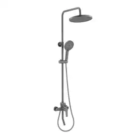 Душевая система Aquatek ЛУГАНО AQ2740BGM, Оружейная сталь