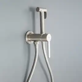 Гигиенический душ со смесителем AVS Elegant 811-431-BN, брашированный никель