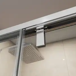 Душевой уголок BelBagno SOFT_CLOSE-1-AH-1-160/90-C-Cr стекло прозрачное, профиль Хром
