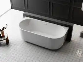 Акриловая ванна Vincea 170х80 VBT-621 отдельностоящая, Белая