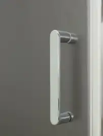 Душевой уголок BelBagno UNO-195-A-2-100-C-Cr профиль Хром стекло Прозрачное