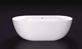 Акриловая ванна BELBAGNO 150х78 BB27, отдельностоящая, Белая глянцевая