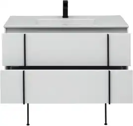 Тумба под раковину Allen Brau Reality 100 1.32007.WM белый матовый