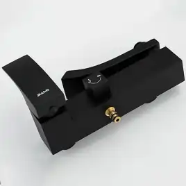 Душевая система Gappo G2407-6 с поворотным изливом, Черный матовый