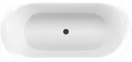 Акриловая ванна Aquanet Family Smart 170x78 88778 Gloss Finish (панель Black matte) 293083