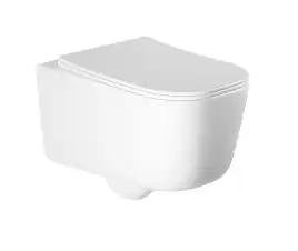 Унитаз с инсталляцией Aquatek Лугано SET AQUATEK ЛУГАНО-017 4в1 с сиденьем Микролифт и черной клавишей смыва